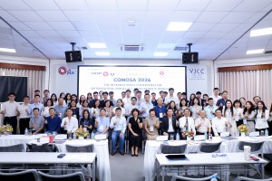 Hội thảo quốc tế Comosa 2026: Tối ưu hóa, mô hình hóa, mô phỏng và phân tích dữ liệu - kết nối học thuật toàn cầu hướng tới ứng dụng thực tiễn.